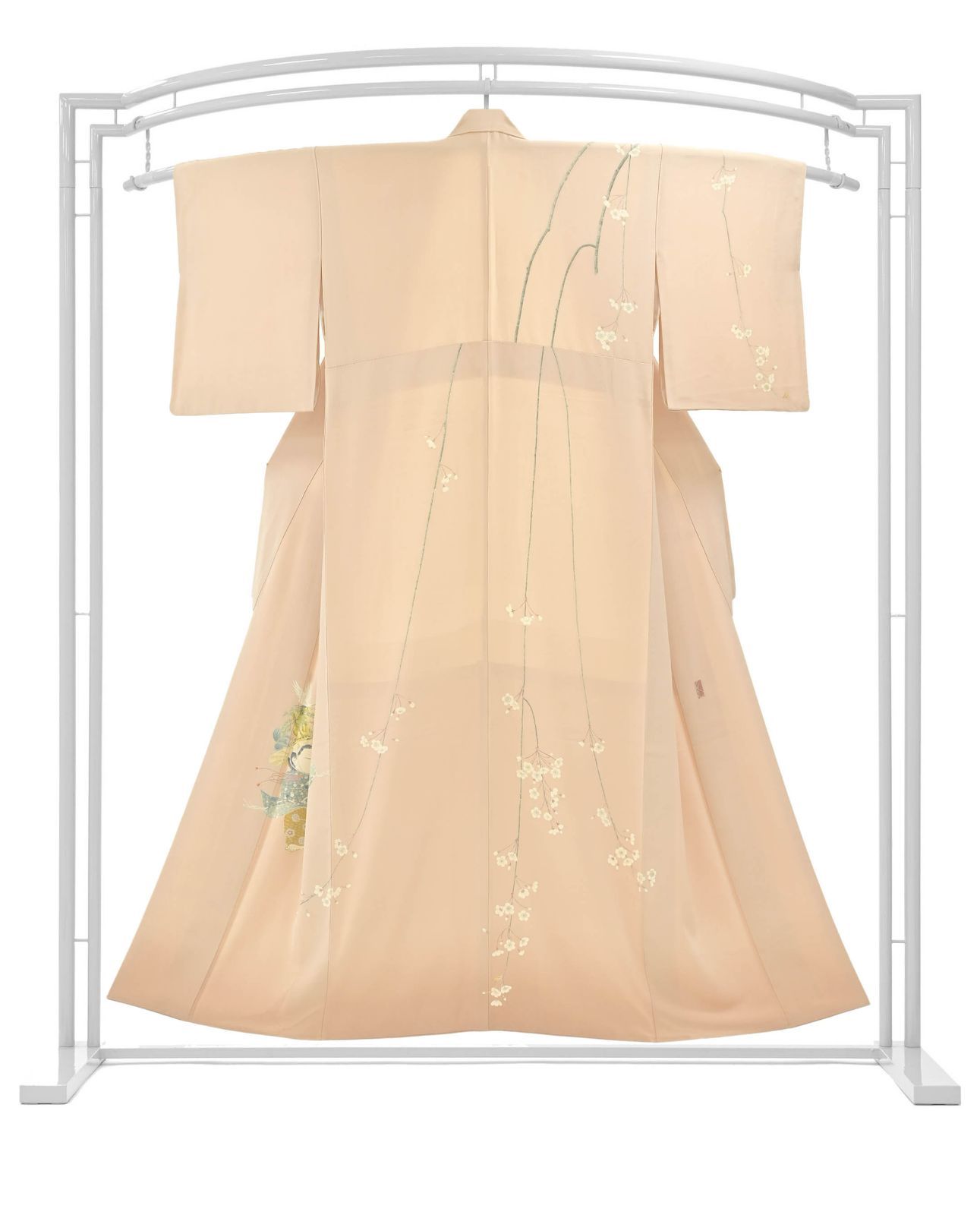 二代・由水十久】傑作加賀友禅訪問着｜題名「田楽」｜仕立て上がり