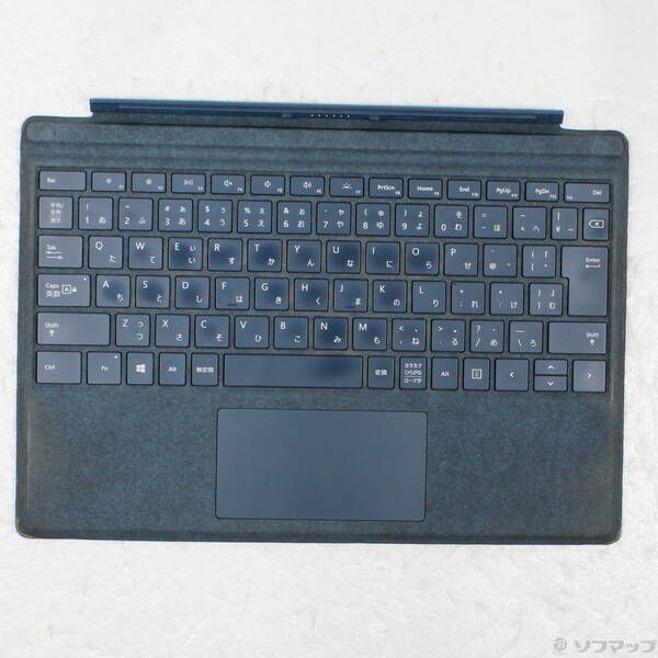 〔中古品〕 Surface Pro Signature Type Cover FFP-00039 コバルトブルー【344】