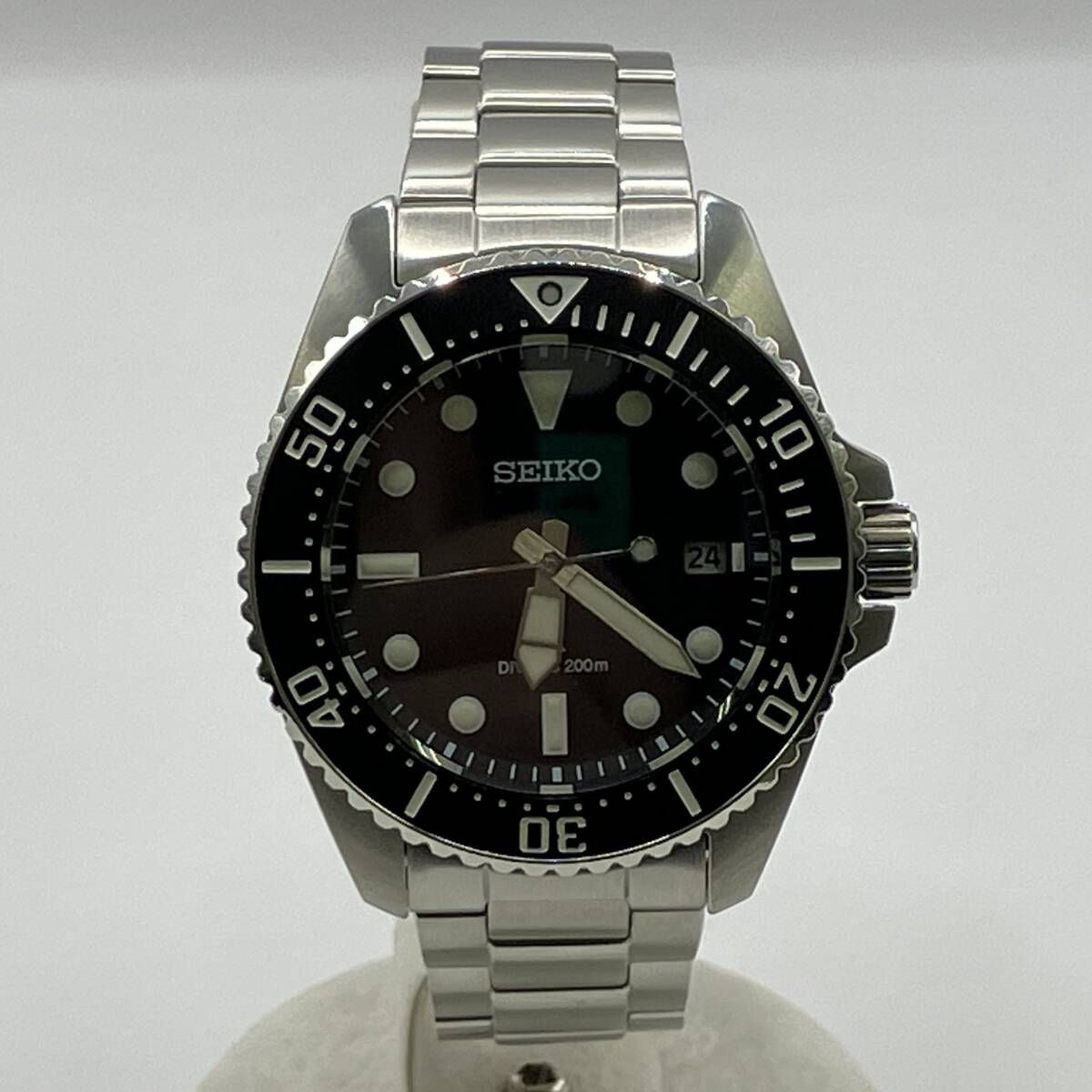 稼働品 SEIKO セイコー V157-00A0 PROSPEX プロスペックス ダイバー 