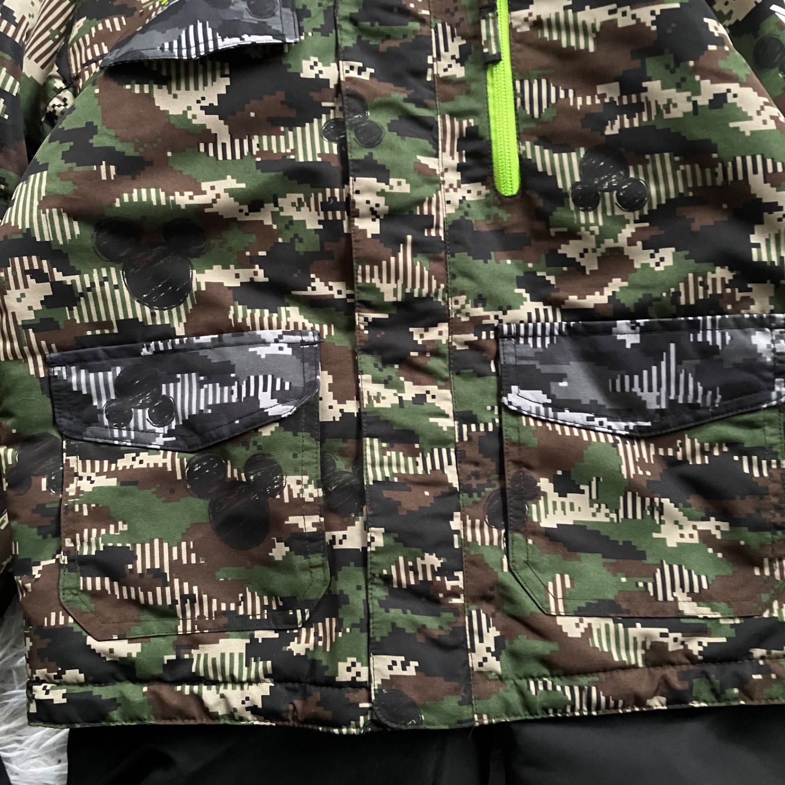 美品 イグニオ ディズニー スキーウェア スノーウェア 上下セット