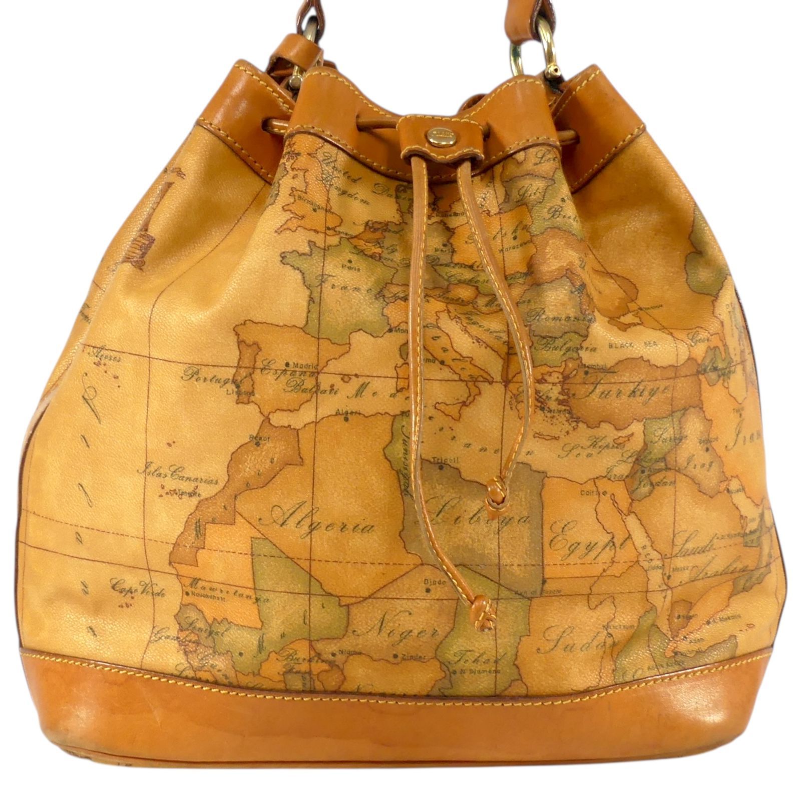 PRIMA CLASSE プリマクラッセ ショルダーバッグ イタリア製 巾着 斜め