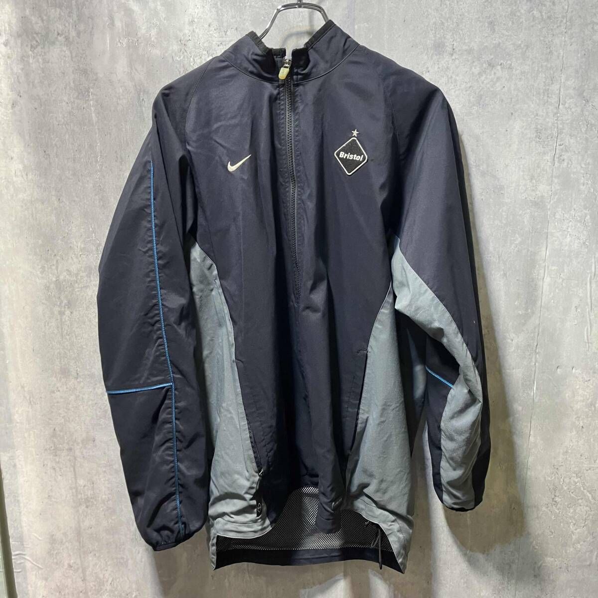 NIKE F.C.R.B nylon jacket 2001ナイロンジャケット サイズM ブラック