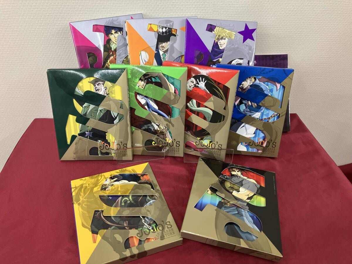 全9巻セット]ジョジョの奇妙な冒険 Vol.1~9(初回生産限定版)(Blu-ray