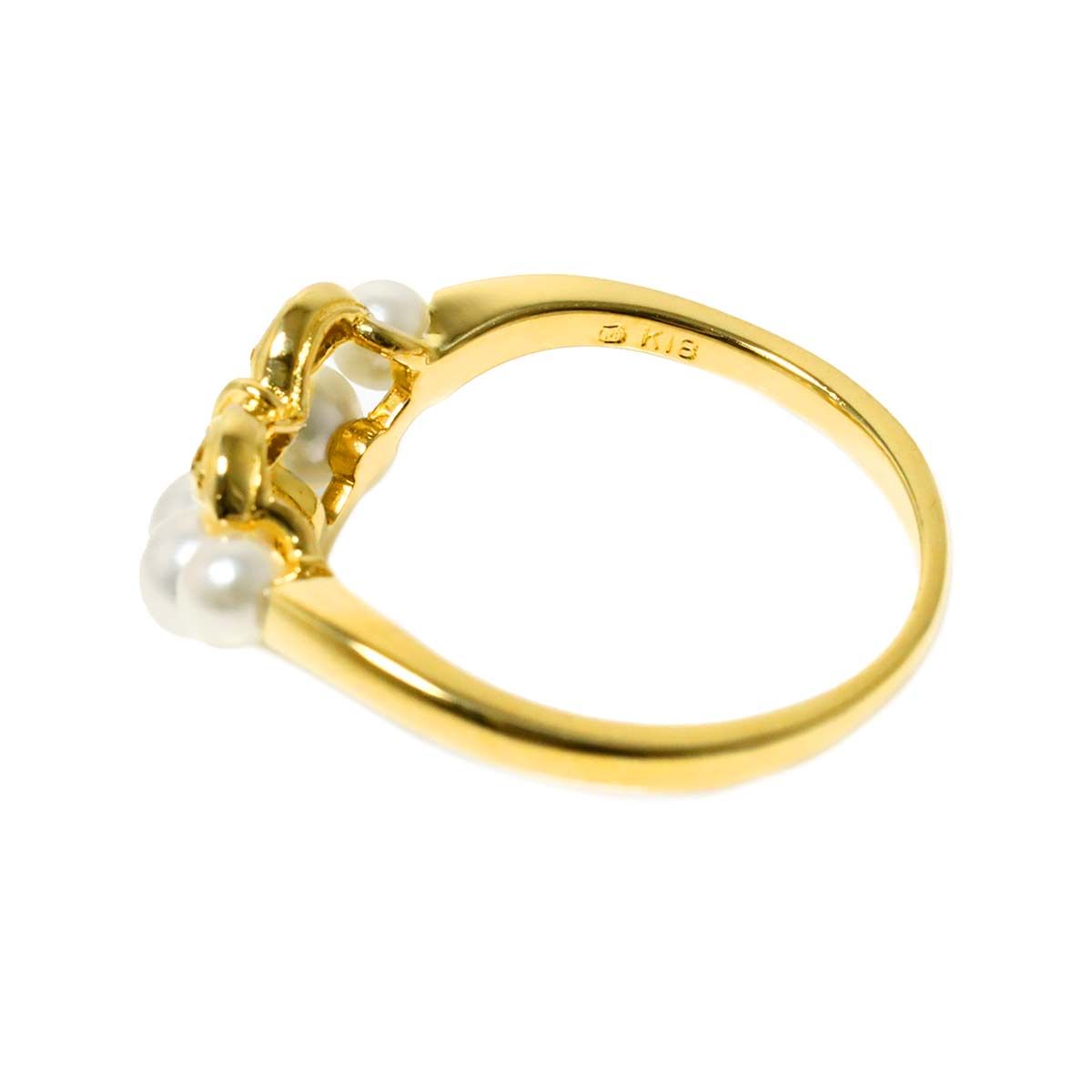 ミキモト　リング　ベビーパール　11号 ミキモト ベビーパールリング 11号 - メルカリ