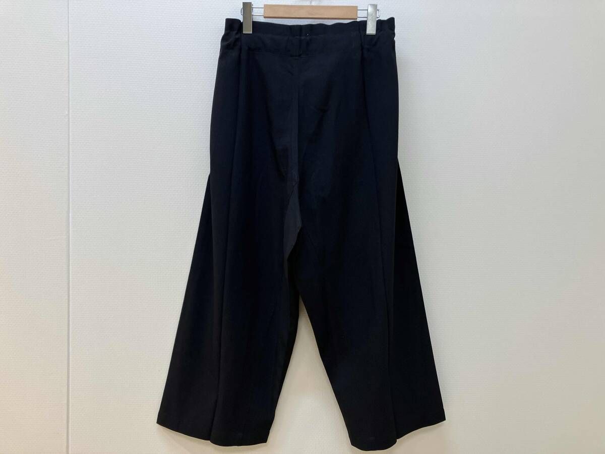 みぃ品 ISSEY MIYAKE me イッセイミヤケ ミー ワイドロングパンツ ブラック
