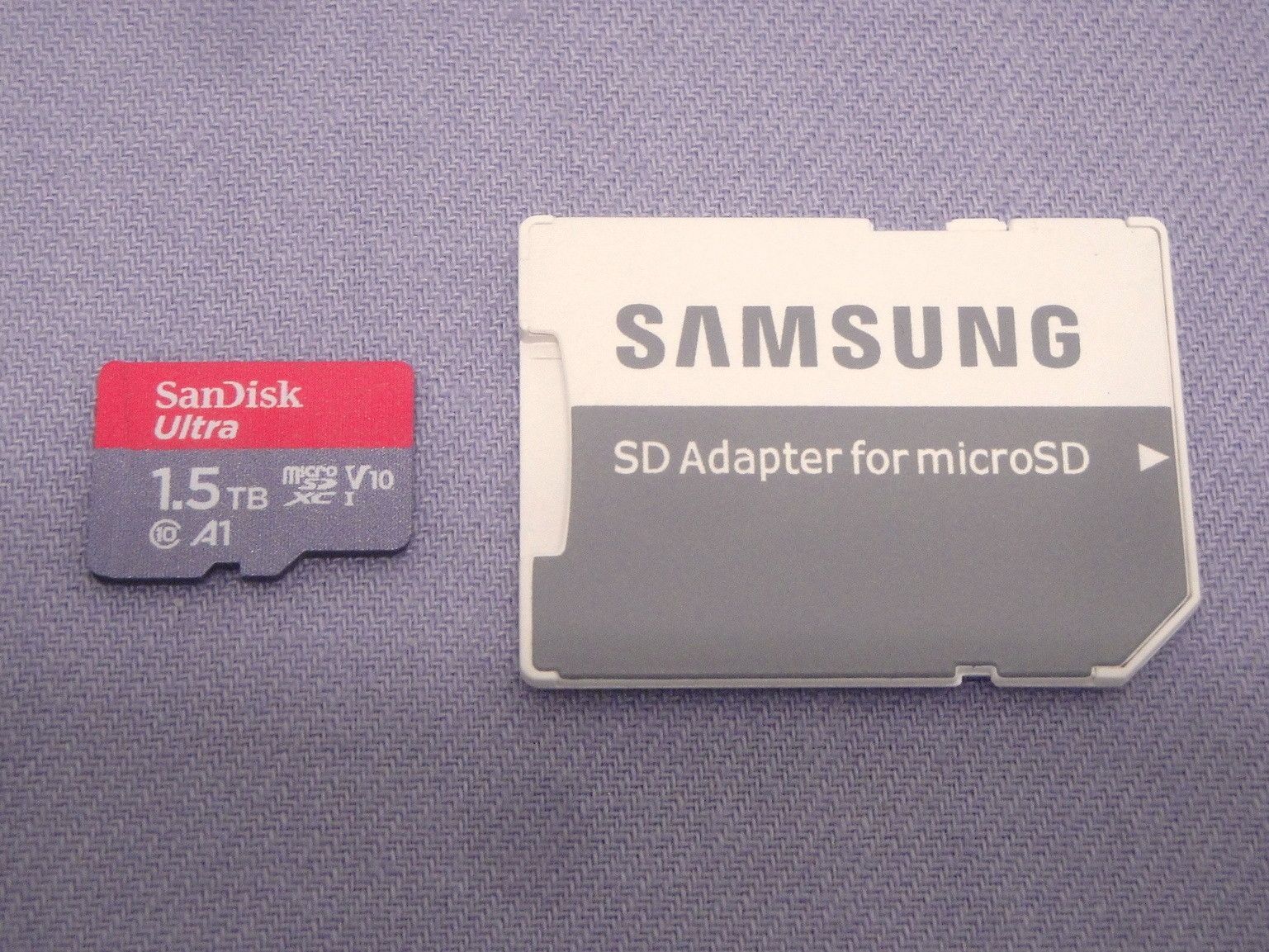 認識済】サンディスク 1.5TB microSDカード アダプター付 - メルカリ