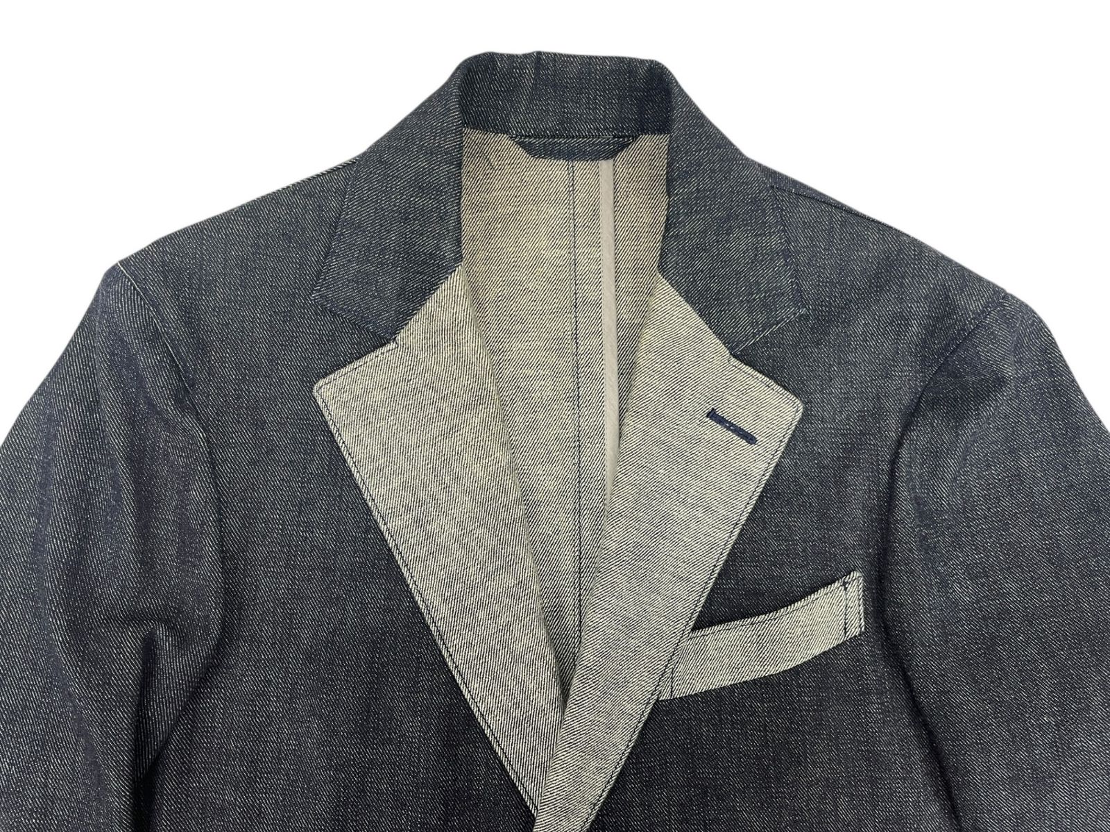 初期　evisu yamane テーラードジャケット 楽天市場】EVISU エヴィス Hidehiko Yamane 刺し子 3B テーラード