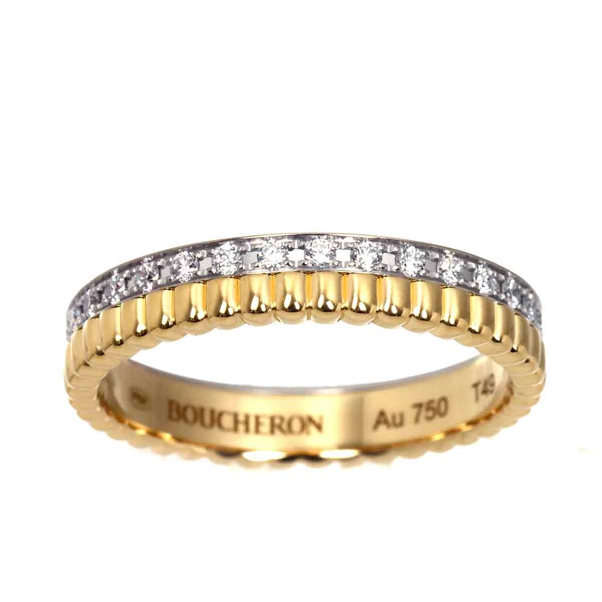 ブシュロン BOUCHERON キャトル ラディアント #49 リング フルパヴェ 