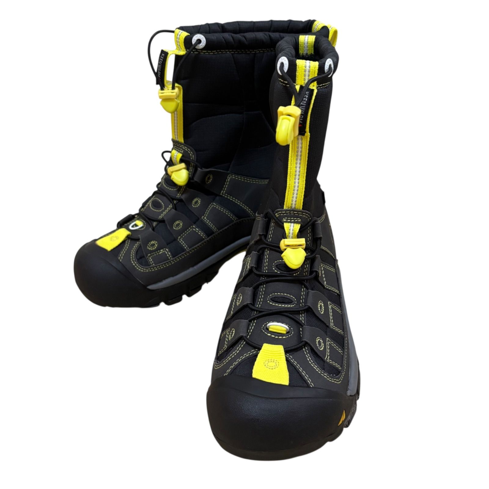 ZM1694 KEEN キーン ウィンターブーツ スノーブーツ ブラック×イエロー