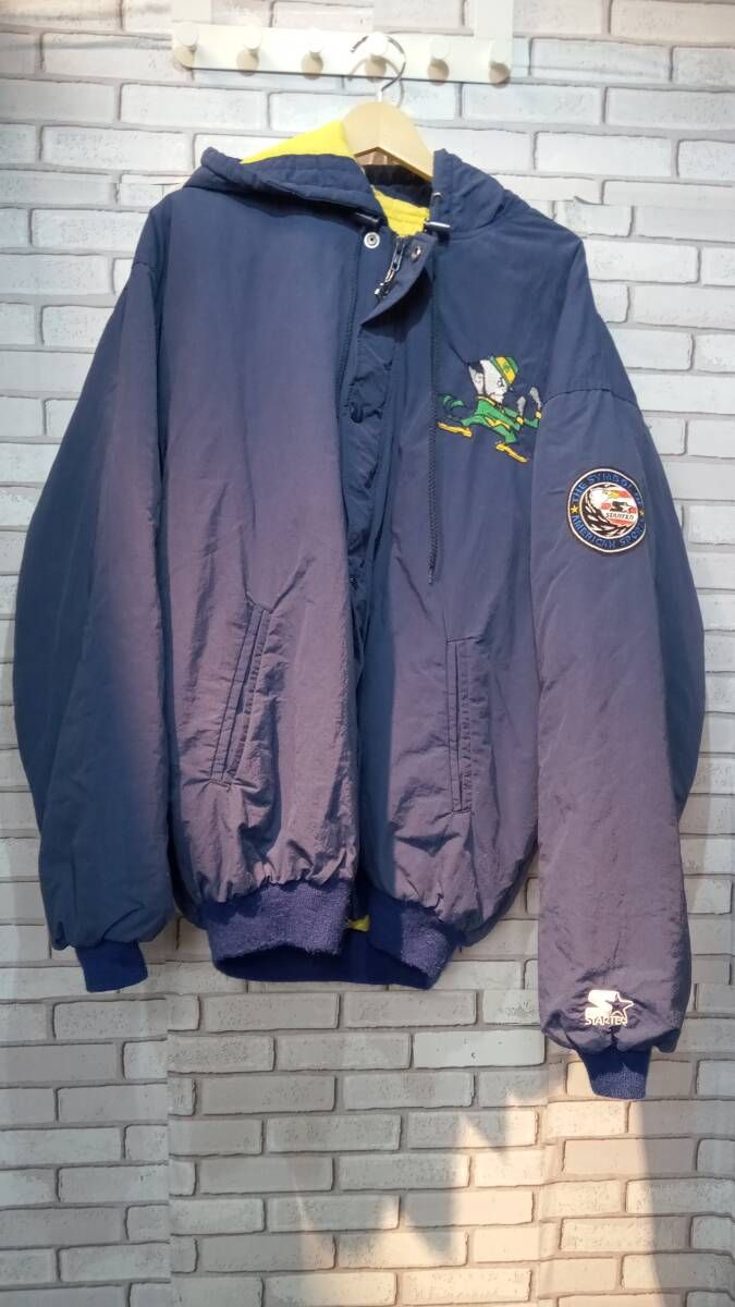 STARTER スターターナイロン（中綿ナイロン）80s USA製 ノートルダム