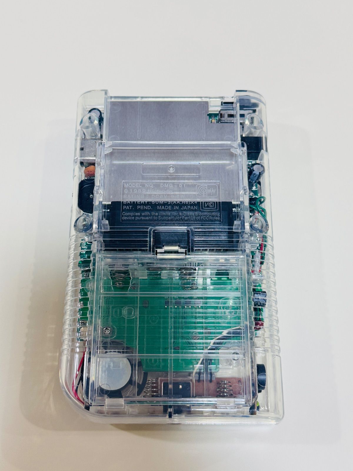 Nintendo GAME BOY IPS液晶 改装本体 クリアシェル 美品 CGB-001