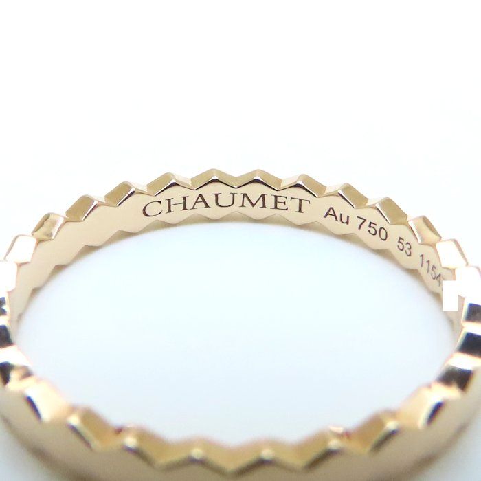 Chaumet ショーメ ビー ドゥ ショーメ ハニカム リング 指輪 #53 12.5
