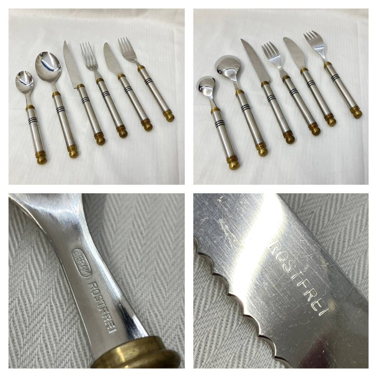 ROSTFREIロストフライ カトラリー11点セット ステンレス製