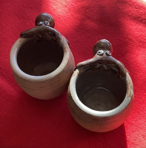 蛸壺セット　骨董品　アンティーク お客様リクエスト品【骨董品】たこつぼ 2個セット - メルカリ