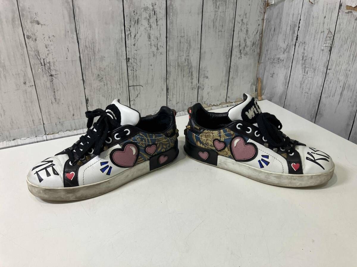 DOLCE＆GABBANA ドルチェ＆ガッバーナ ドルガバ ハート パッチ