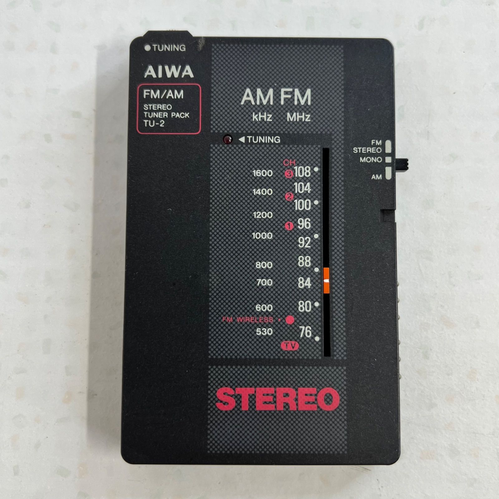 AIWA AIWA HS-U7 カセットボーイ ポータブルカセットプレーヤー レッド