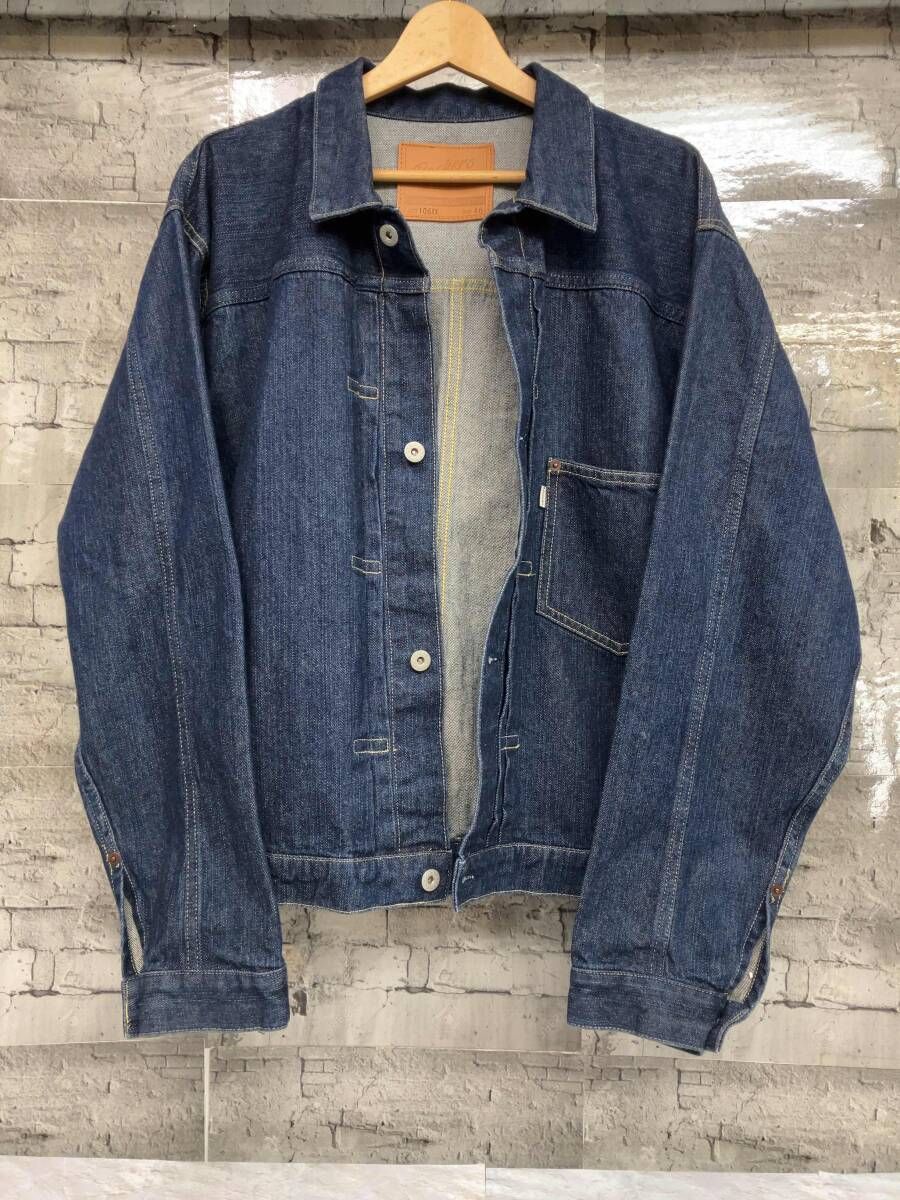 BACKERS バッカーズ　1stタイプデニムジャケット　大戦モデル42 Backers 1stタイプ デニムジャケット 13oz – 古着屋Top of the Hillの