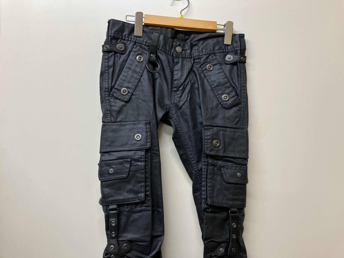 TORNADO 小売 MART/TPT-2216/コーティング/パンツ/Y2K Archive 00s