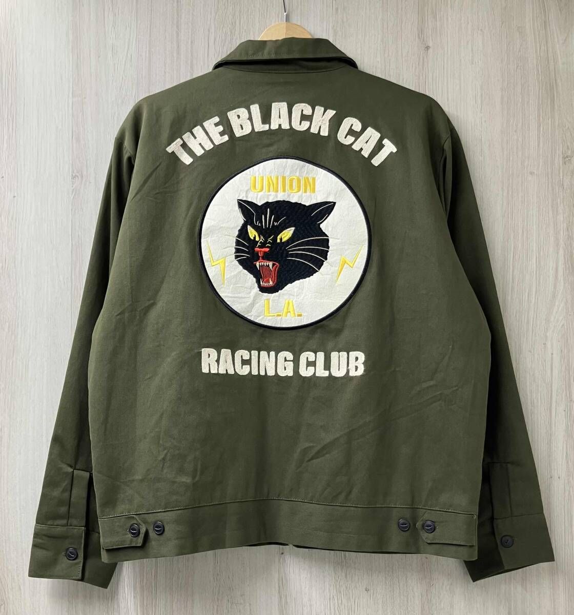 ALCARZA アルカルザ J-4700 ワークジャケット ブルゾン サイズL モスグリーン 