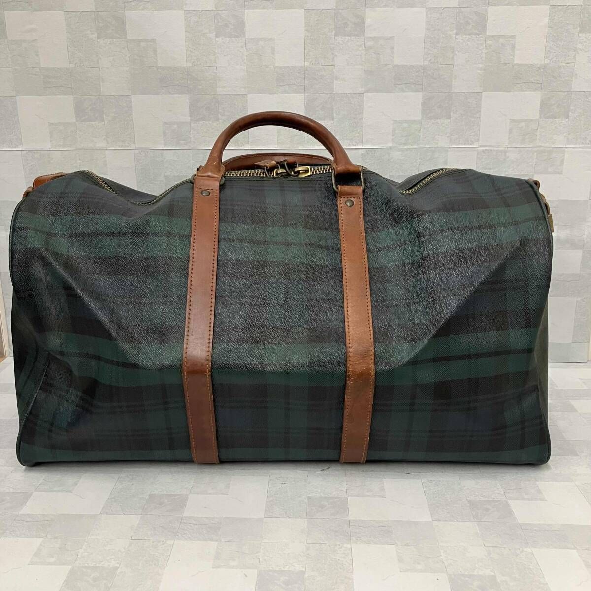 POLO RALPH LAUREN ポロラルフローレン ボストンバッグ PVCレザー