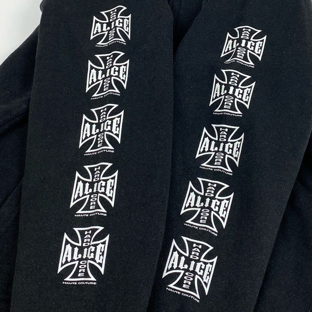 24L22 ALICE HOLLYWOOD アリス ハリウッド DESTROYED CHOPPER FULL ZIP