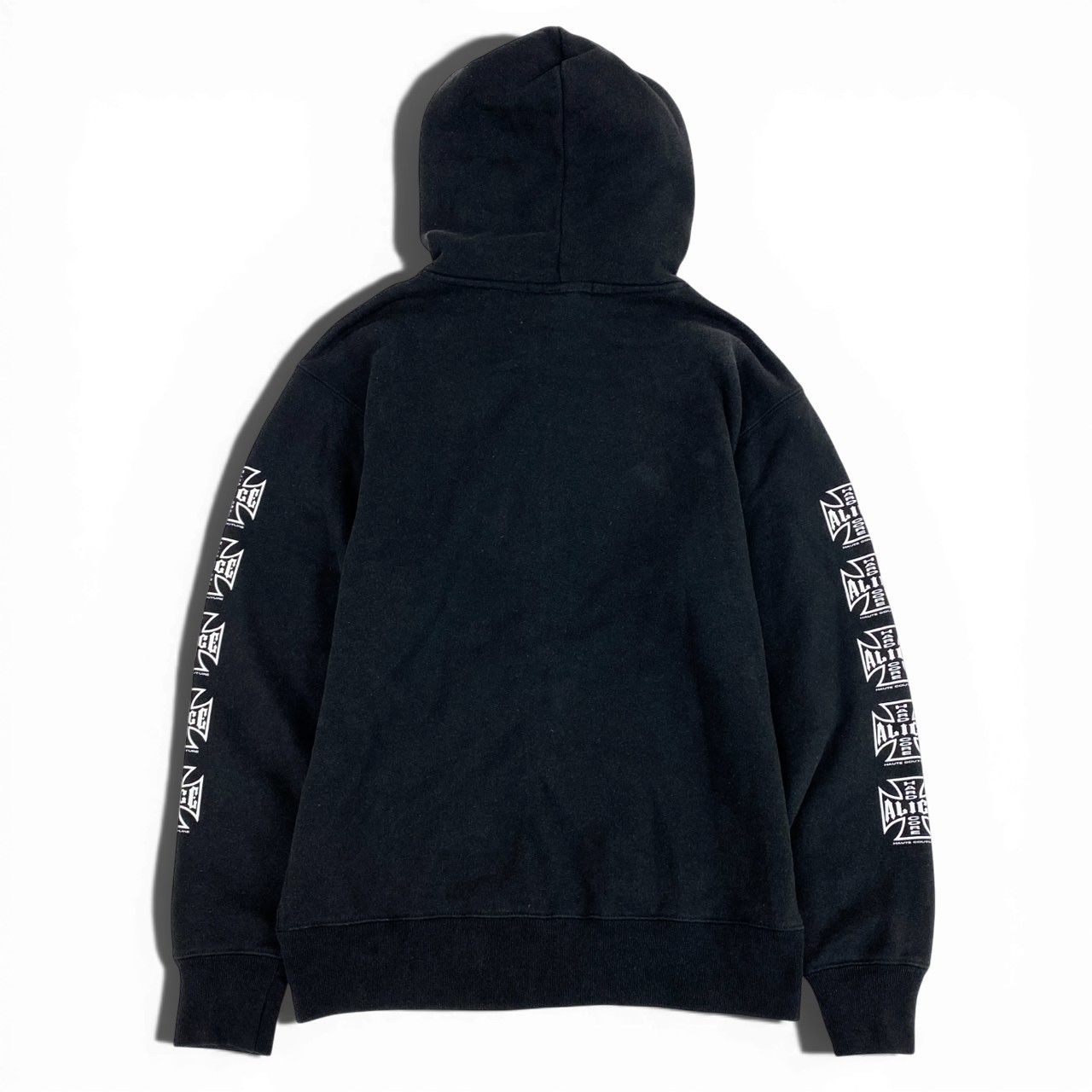 24L22 ALICE HOLLYWOOD アリス ハリウッド DESTROYED CHOPPER FULL ZIP