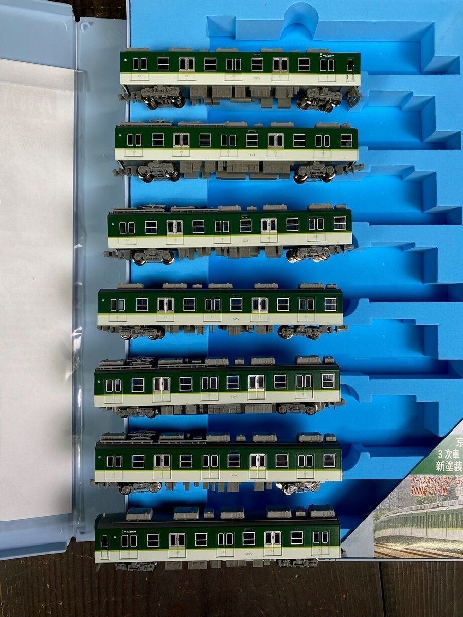 F3159 A-6871 京阪 5000系 3次 リニューアル新塗装 7両セット/M3