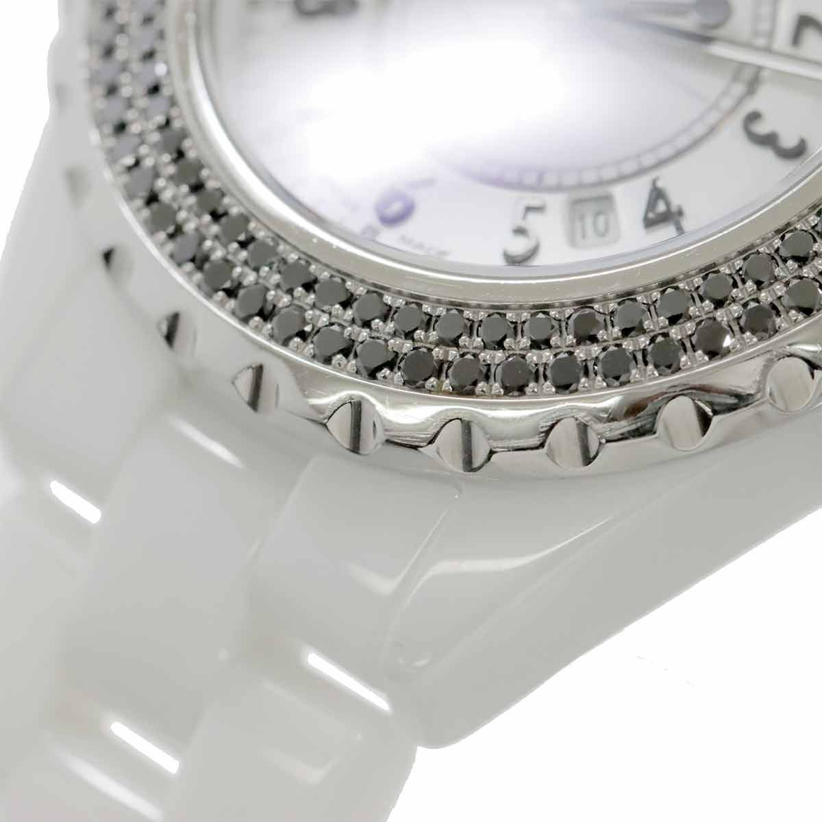 シャネル CHANEL J12 33mm H1630 レディース 腕時計 ブラックダイヤ