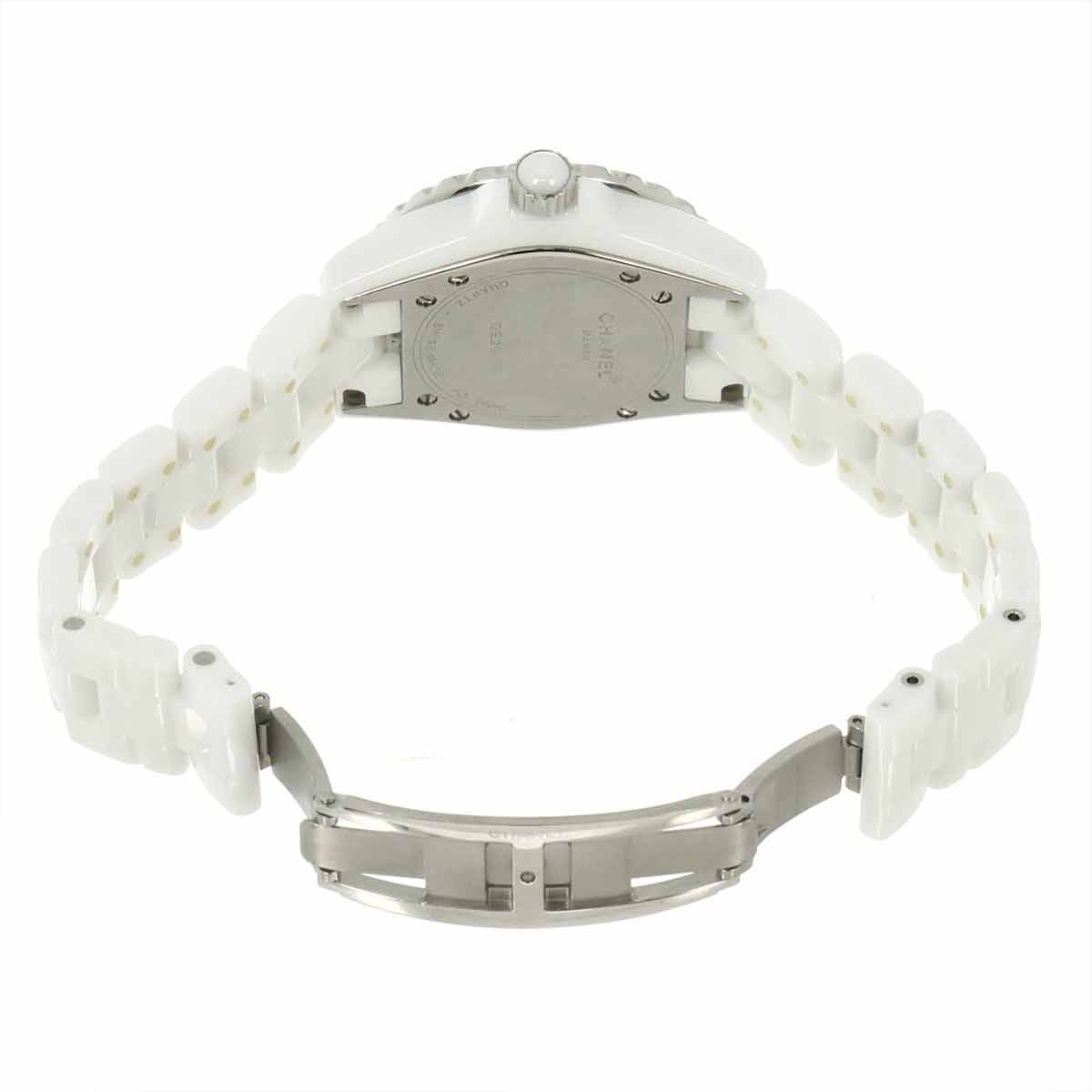 シャネル CHANEL J12 33mm H1630 レディース 腕時計 ブラックダイヤ