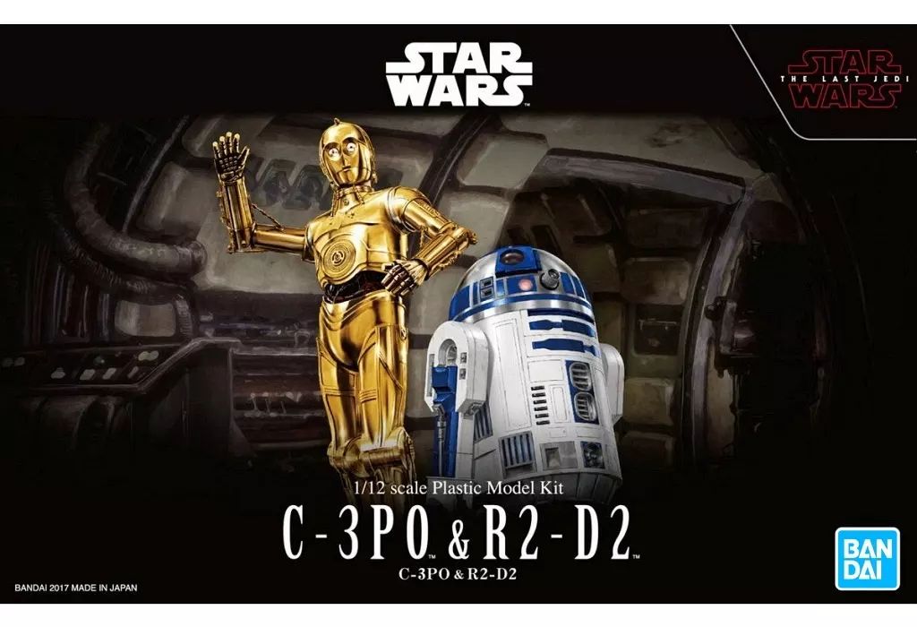中古】プラモデル 1/12 C-3PO ＆ R2-D2 「スター・ウォーズ エピソード