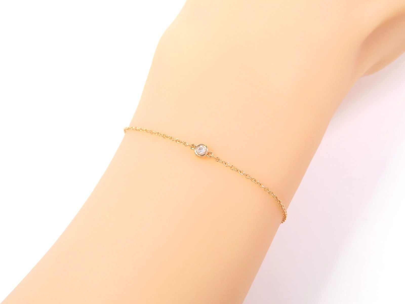 TIFFANY&Co ティファニー Au750 ダイヤモンド バイザヤード