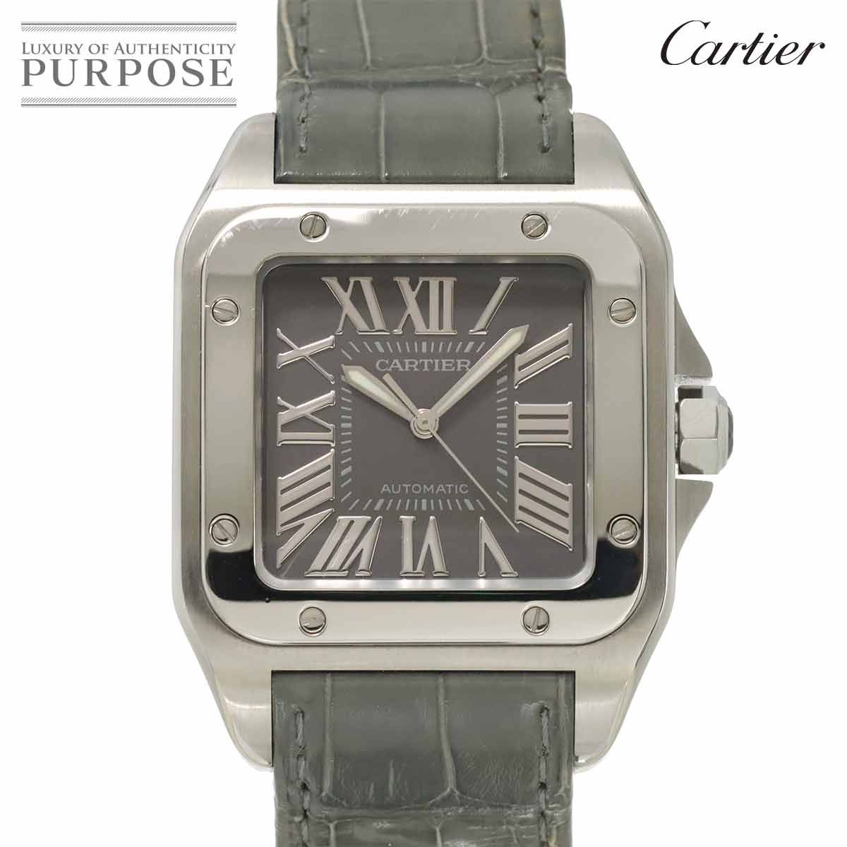 カルティエ Cartier サントス100 LM サマーリミテッドエディション 