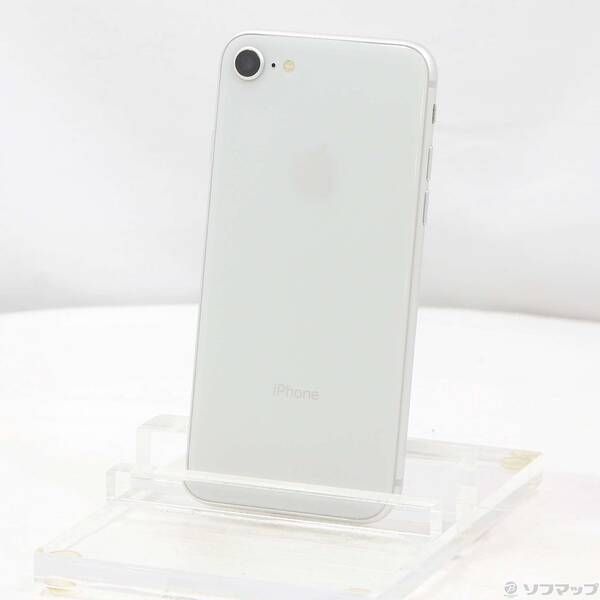 ブランド物 〔中古品〕 iPhone8 256GB シルバー MQ852J／A SoftBank