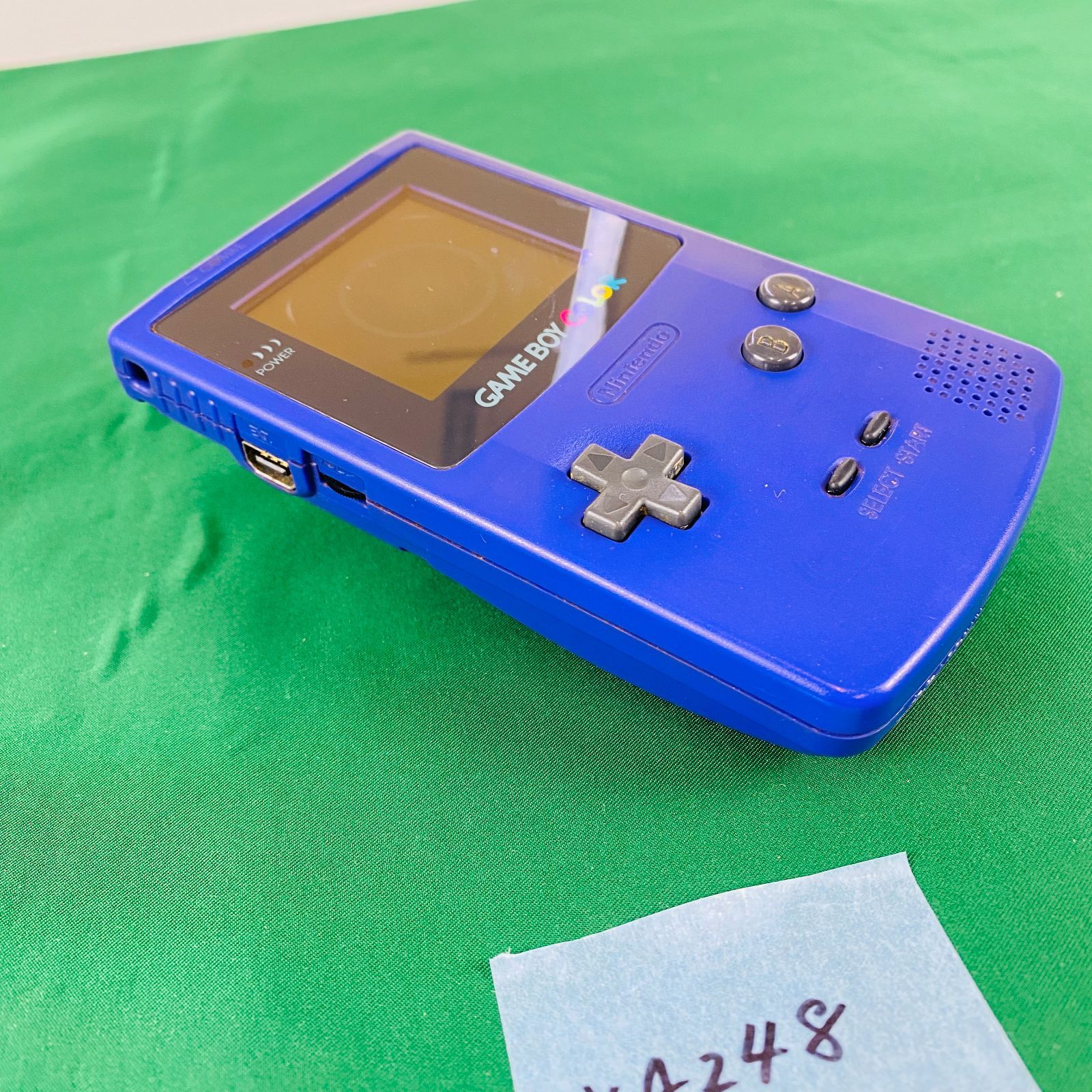 ◇YA248 GBC ゲームボーイカラー Nintendo GAMEBOY COLOR パープル CGB