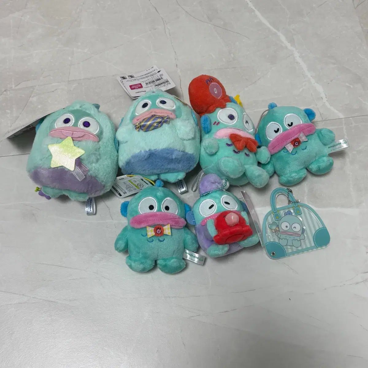 ハンギョドン サンリオ パステルカラーマスコット 新品 いろいろ表情