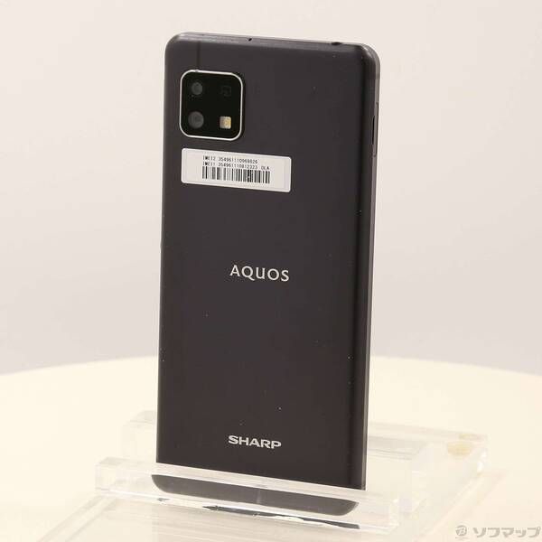 品〕 AQUOS sense4 lite 64GB ブラック ZKME2002BK 楽天 SIMフリー【352】