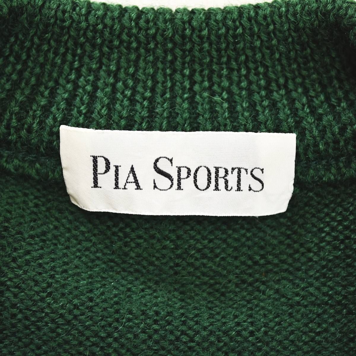 美品】 90s ヴィンテージ 日本製 ピアスポーツ PIA SPORTS ウール 