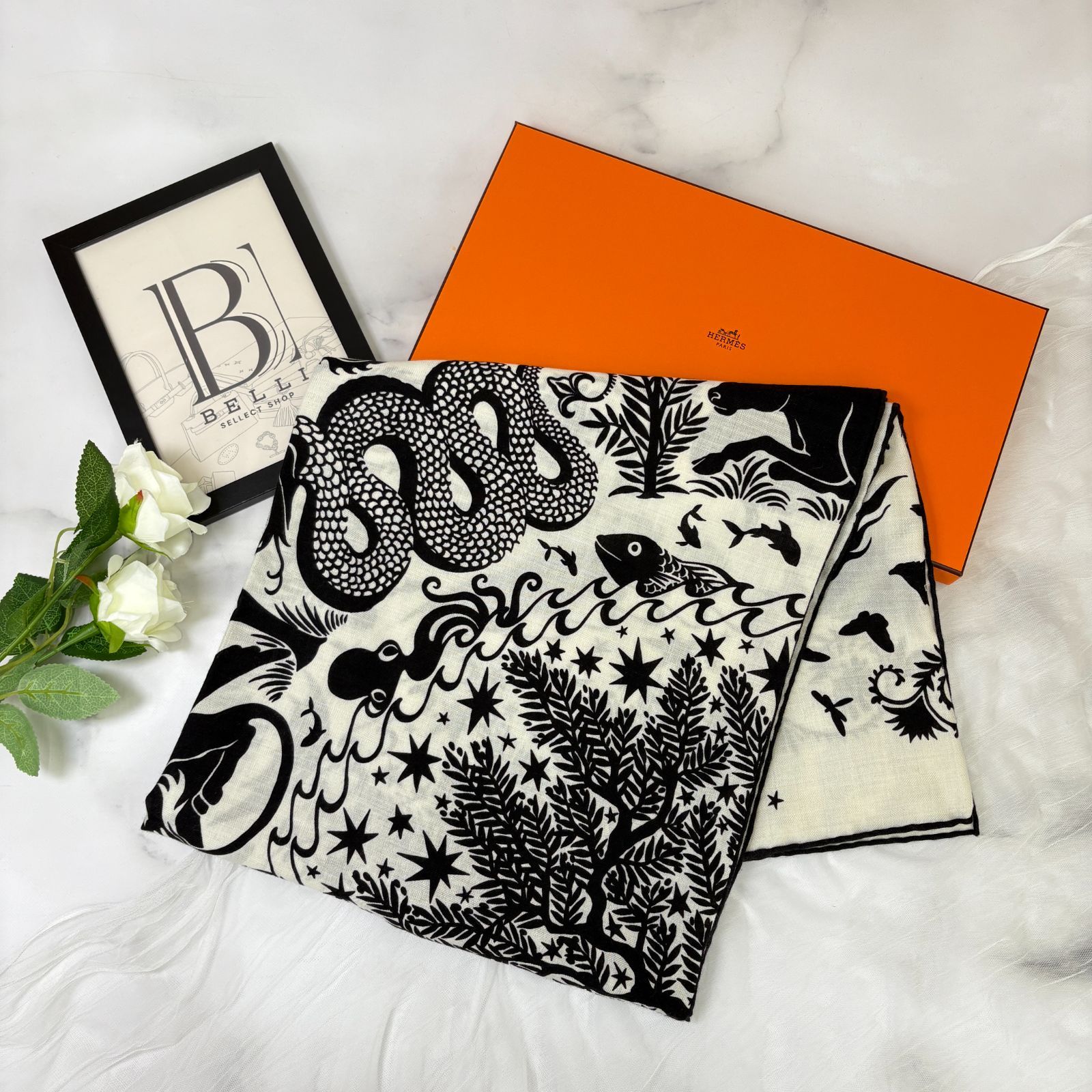 鑑定済み【 美品 】エルメス カレジェアン 140 《 オルフェウスの魅力