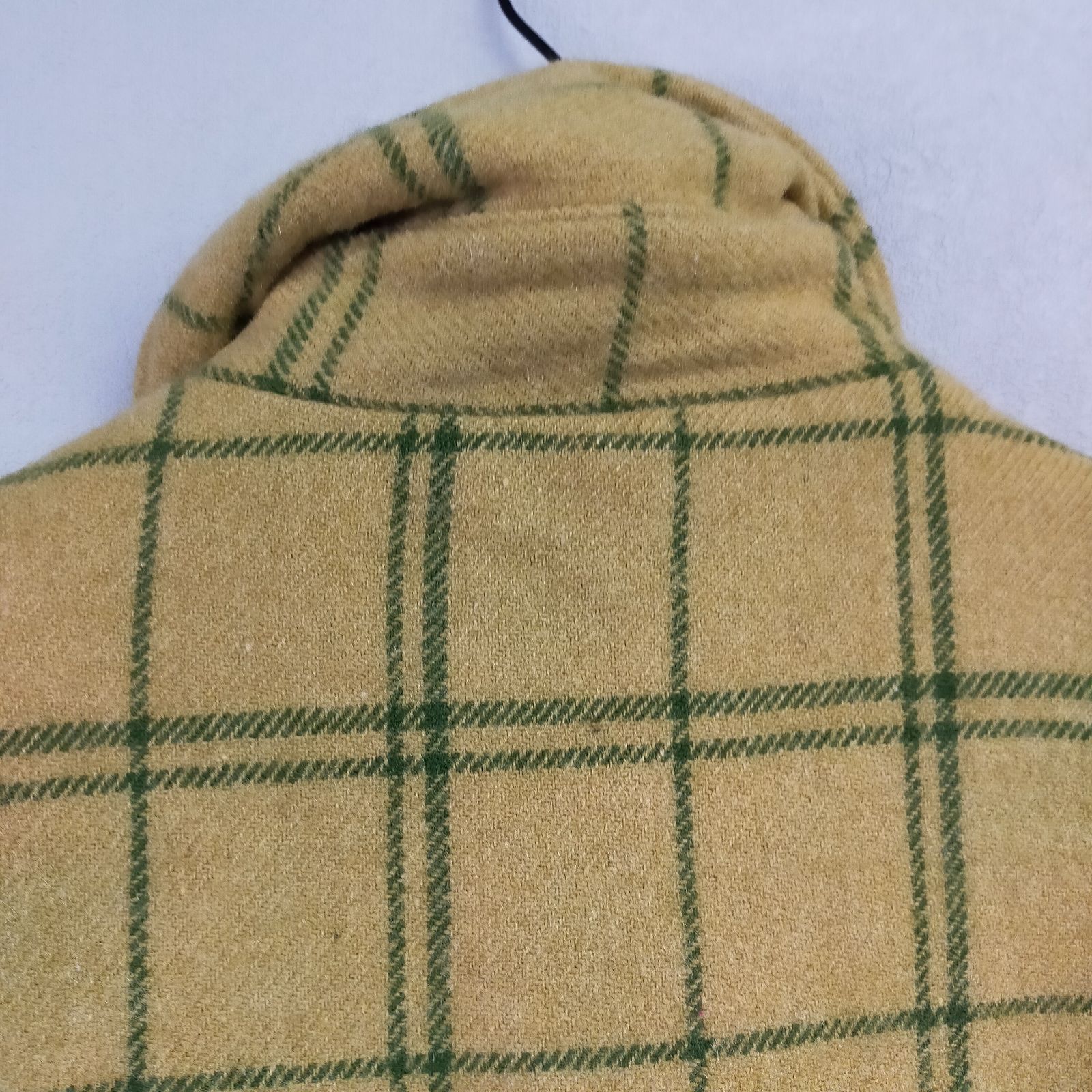 ○M12074 【70s】 WOOLRICH ウールリッチ チェック柄 裏ボア ウール