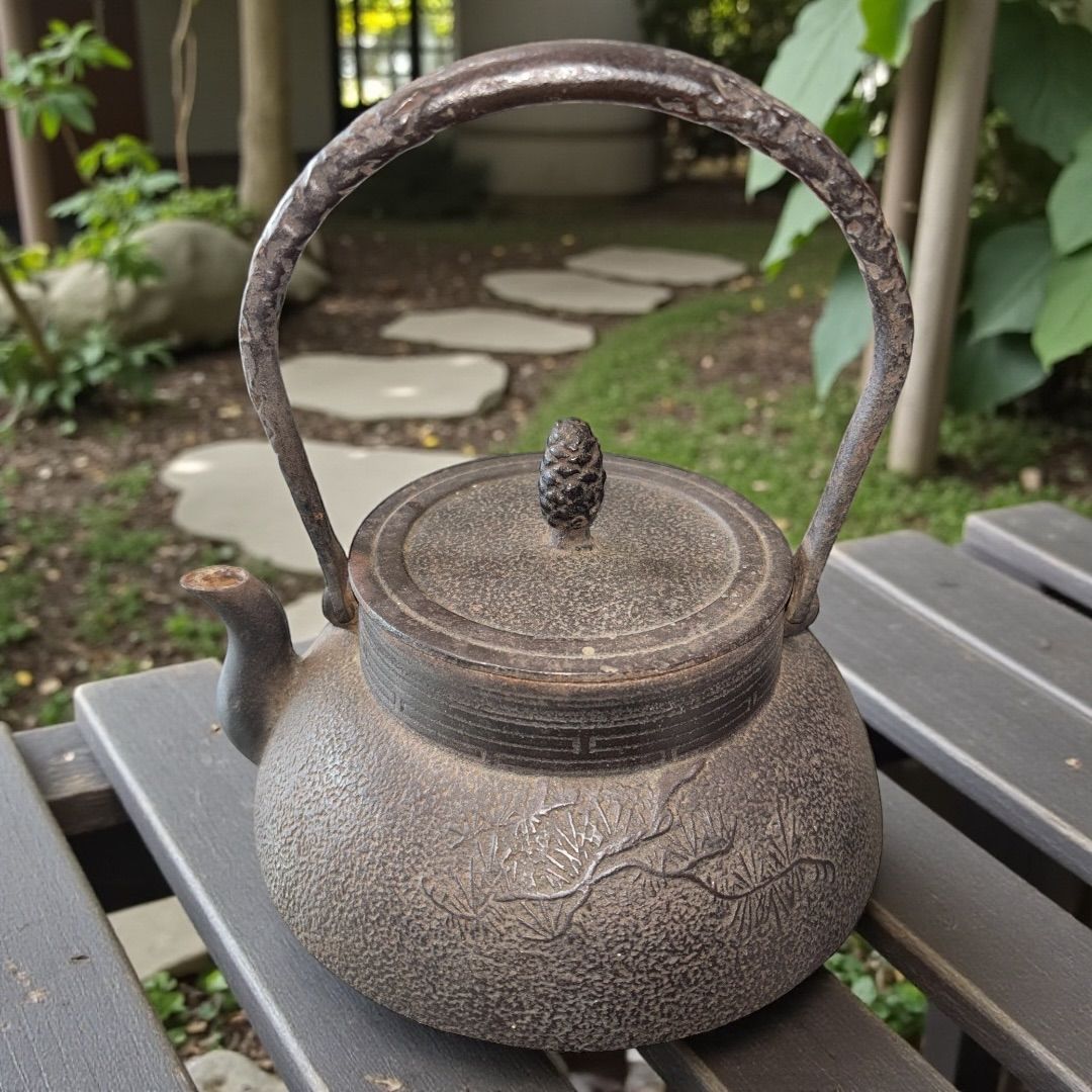 鉄瓶 茶道具 急須 風炉窯 作家物 時代もの 骨董 アンティーク