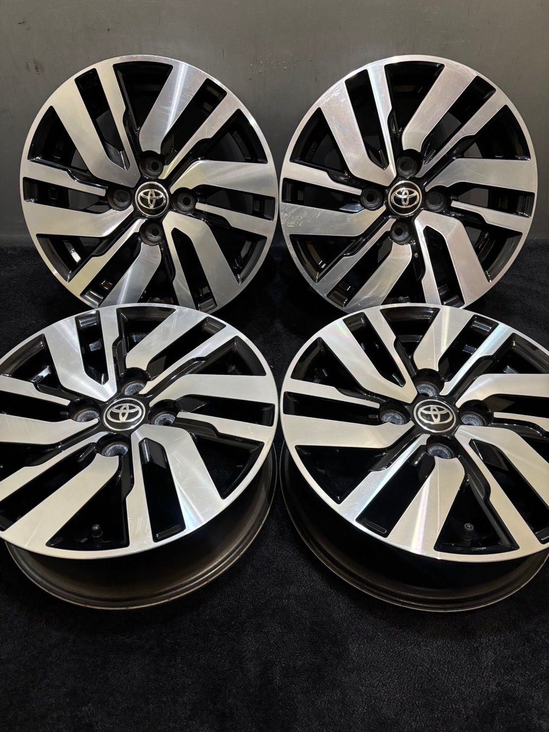 ☆トヨタ 純正 14インチ 5J +35 100 4H アルミホイール 4本 タンク