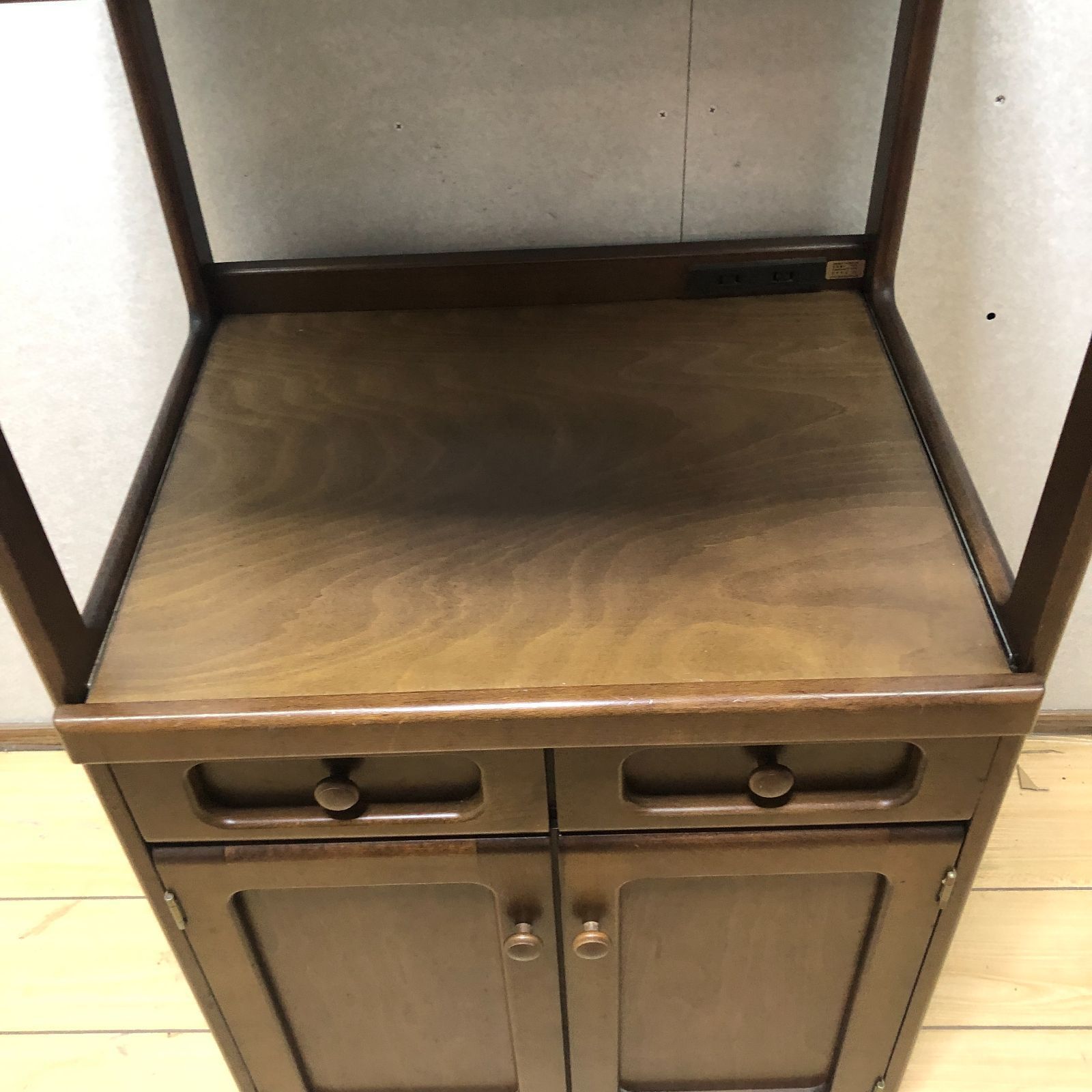 Karimoku カリモク家具 カリモク レンジ台 キャビネット キッチン収納