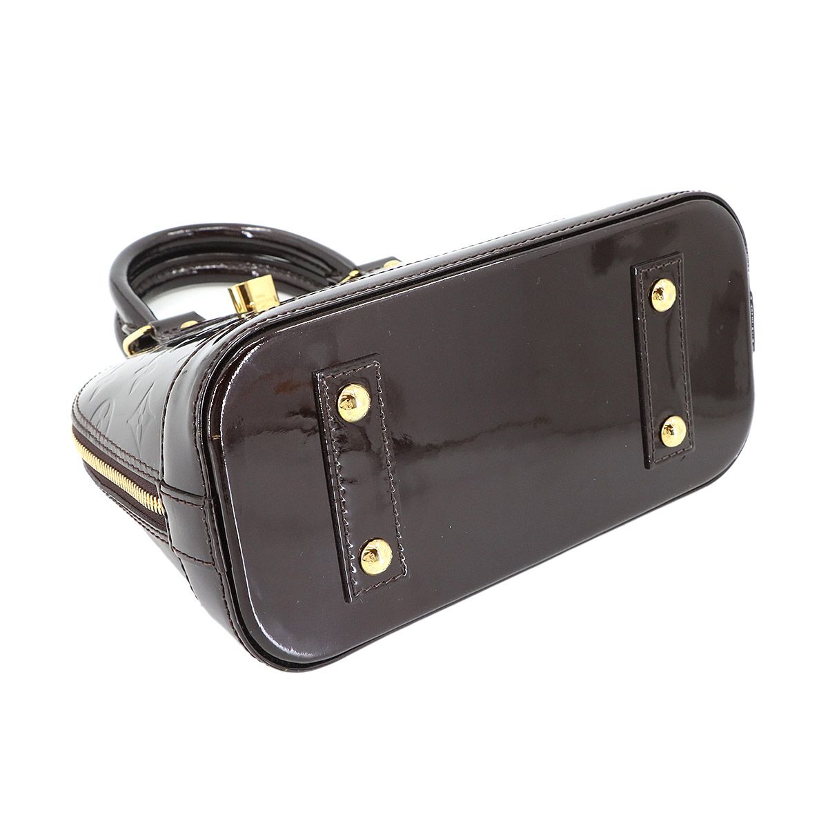 新品同様 ルイ ヴィトン LOUIS VUITTON モノグラム ヴェルニ アルマ BB