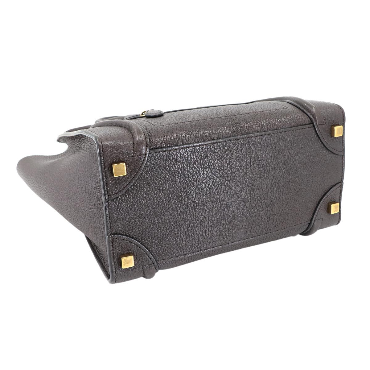 未使用 展示品 セリーヌ CELINE ラゲージ マイクロショッパー ハンド