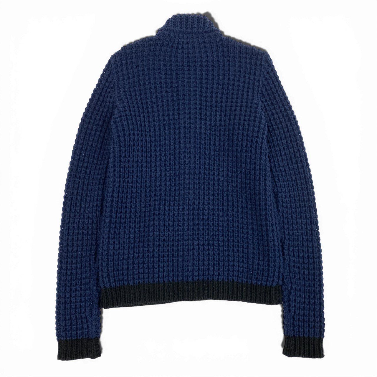 エンポリオアルマーニEA7 切り替え　ドライバーズニットジャケット　XLサイズ 25L22 EMPORIO ARMANI エンポリオアルマーニ EA7 ドライバーズニット