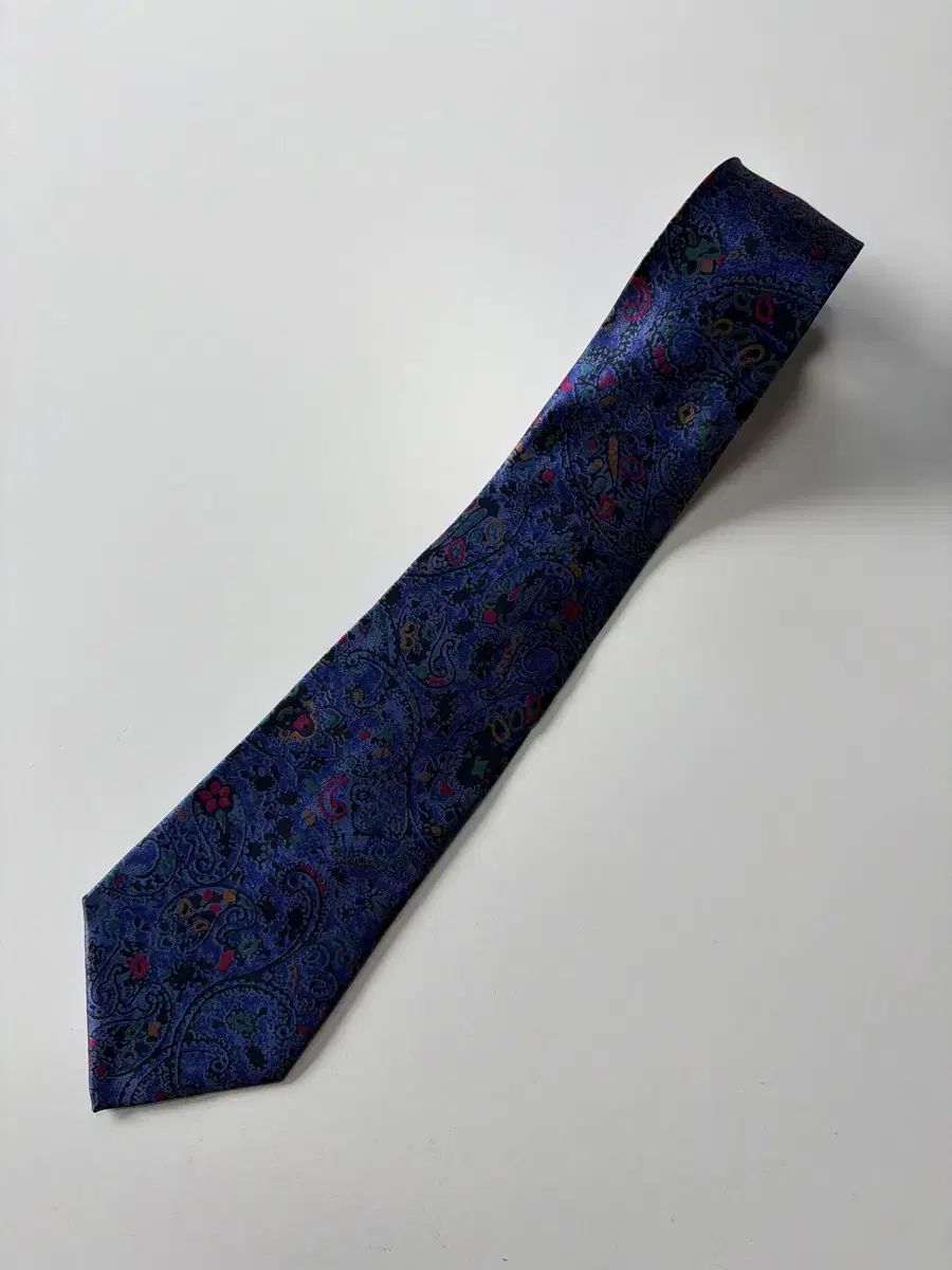 BERLUTI ベルルッティ カリグラフィ ネクタイシルク 100% ネイビー