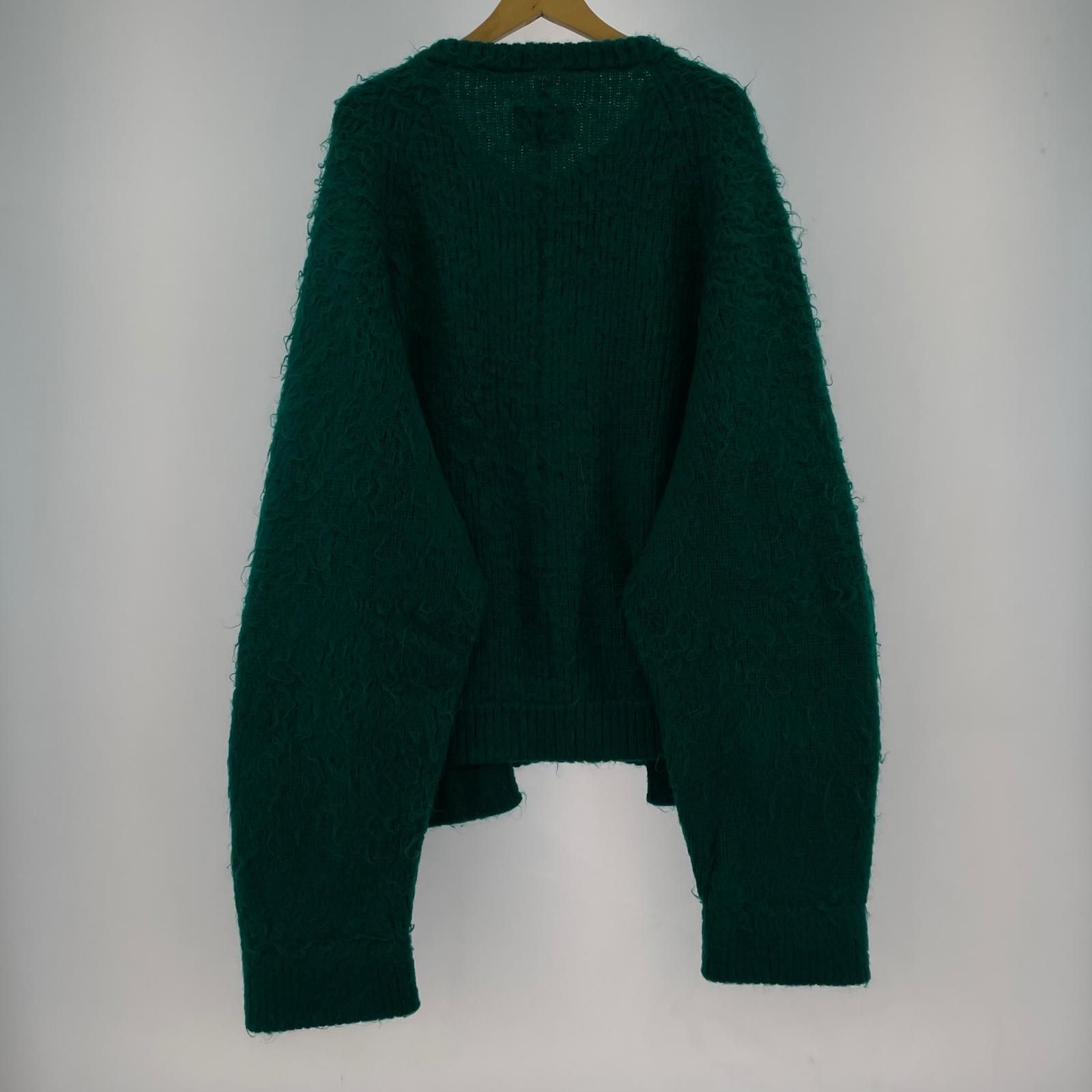 stein 20AW KID MOHAIR CARDIGAN M ｸﾞﾘｰﾝ - メルカリ