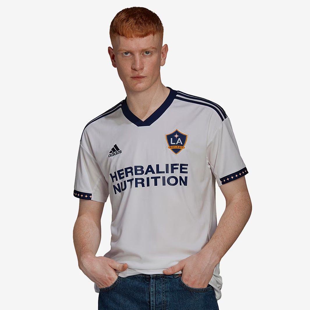 adidas LA Galaxy サッカーシャツ Mサイズ 送料無料・匿名配送】adidas サッカー LAギャラクシー 2022 ホーム