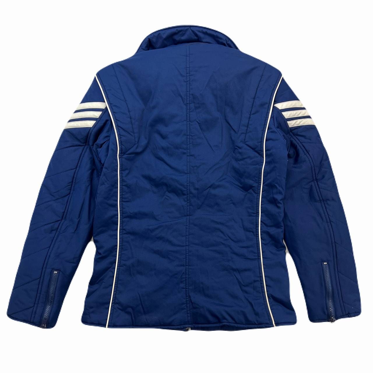 アディダス ナイロンジャケット メンズ O ネイビー 80s ビンテージ