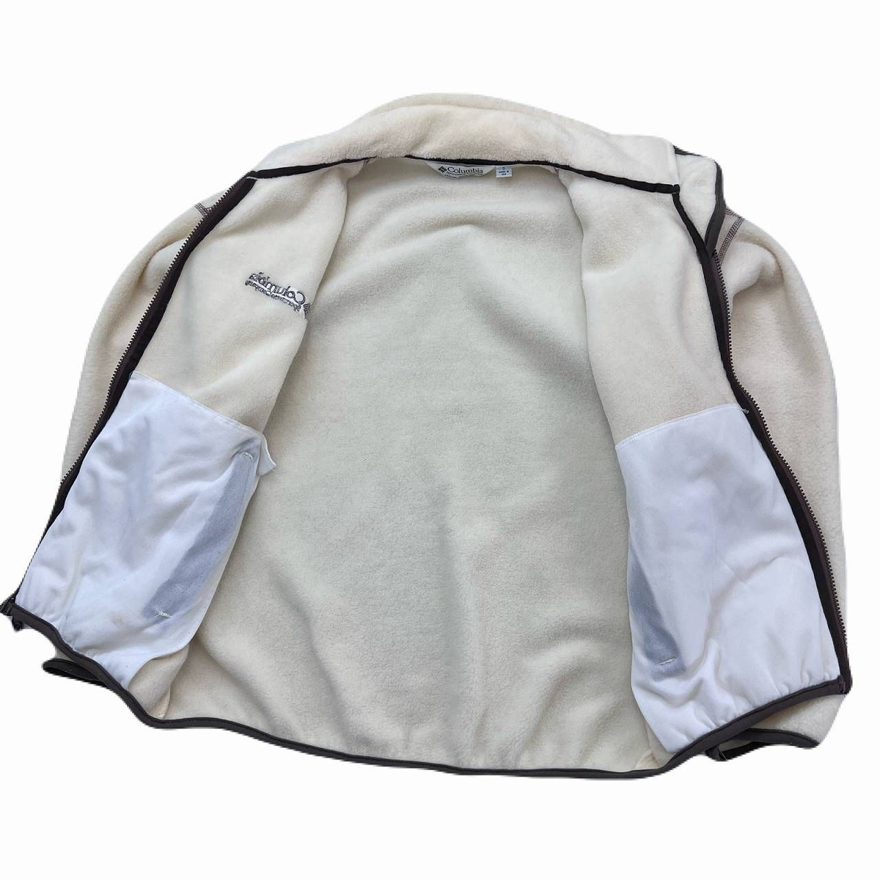 Columbia フリースジャケット ホワイト Columbia（コロンビア） フリースジャケット メンズ ペックマンボウル2